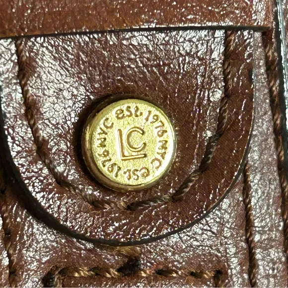 Liz Claiborne Vintage gorgeous leather tote bag - Picture 9 of 16